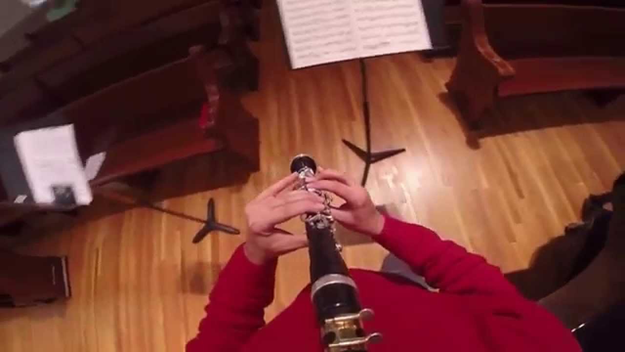 Michele Mangani - Romanza - Clarinet and Piano -GoPro View - Garrick Zoeter