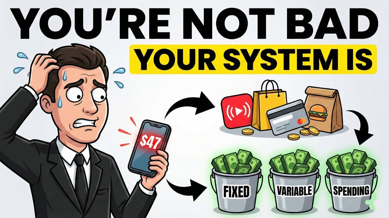 How to Budget When You're Bad With Money (A Simple, No-Shame System) #budget #investing