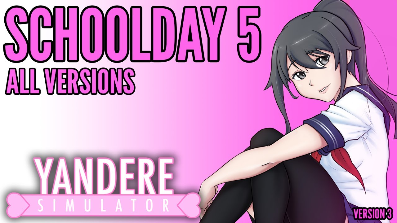 Schoolday 5 (All Versions - High to Low Sanity & Atmosphere) - Yandere Simulator OST [NEW VERSION]