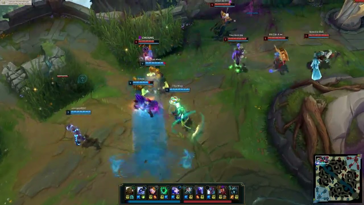 thresh montage