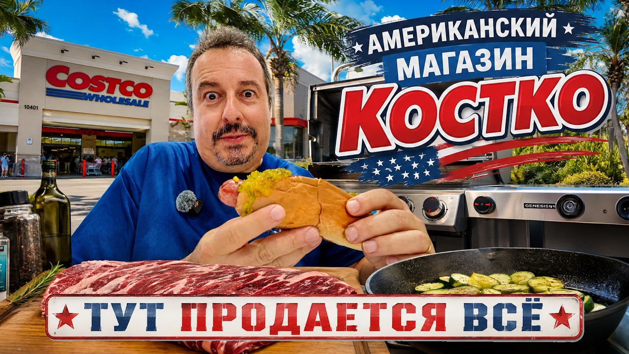 Costco in America: Goods, prices, groceries, and steak for dinner