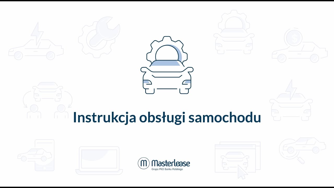 Instrukcja obsługi pojazdu