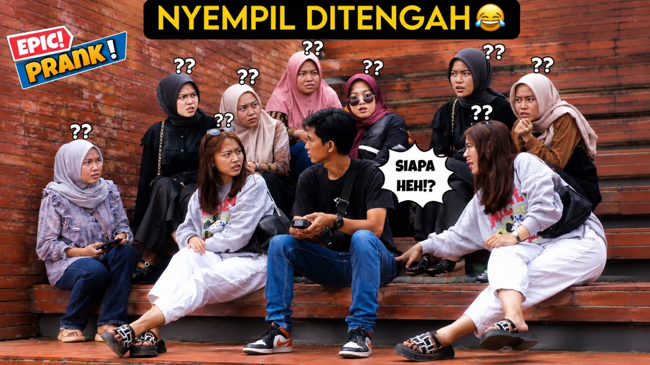 NYEMPIL DITENGAH CEWEK NGUMPUL WKWKWK - Part28