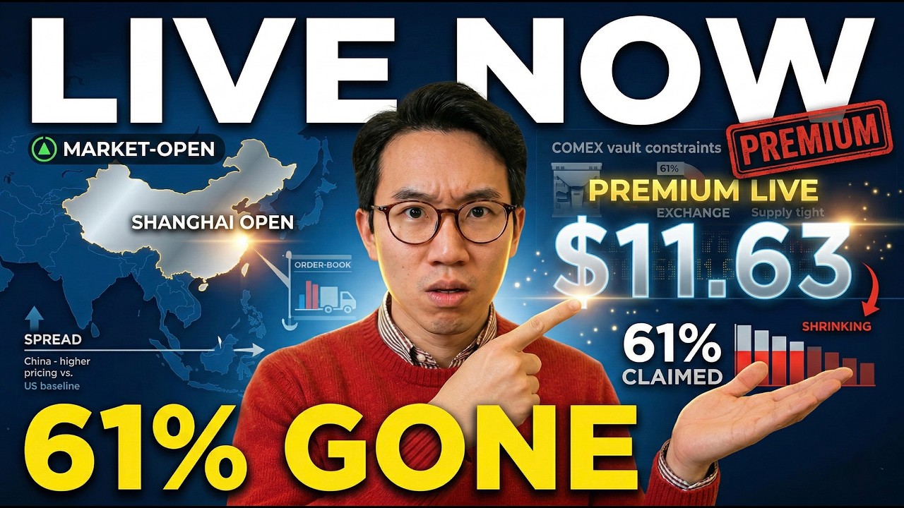 Shanghai Reopens — $11 Premium EXPOSES Silver Crisis!