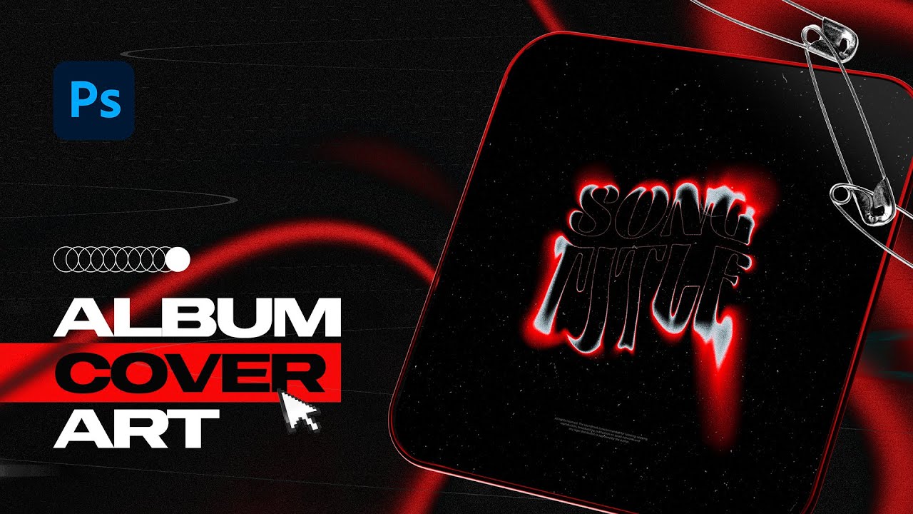 How to Make Album Cover Art in Photoshop (PSD Template Tutorial)