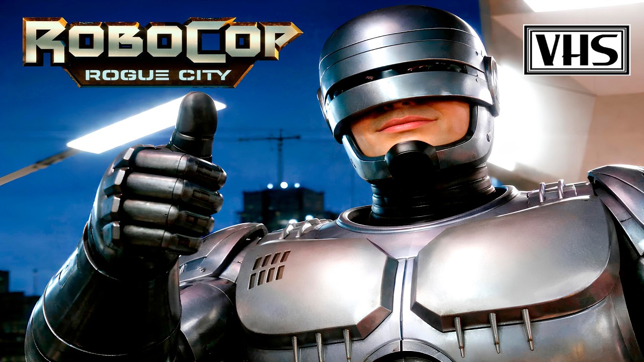 Игрофильм RoboCop: Rogue City.VHS Озвучка 