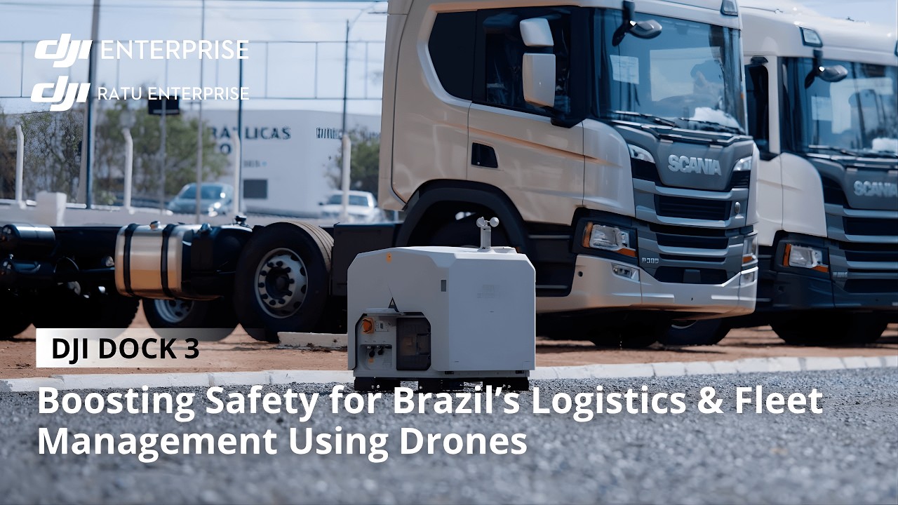 DJI Dock 3: Boosting Safety for Brazil’s Logistics & Fleet Management Using Drones