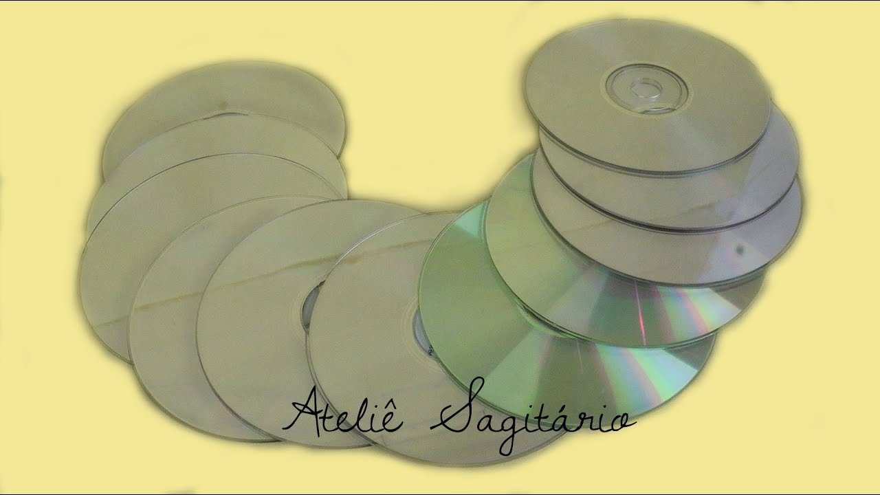 Ideias com CDs usados