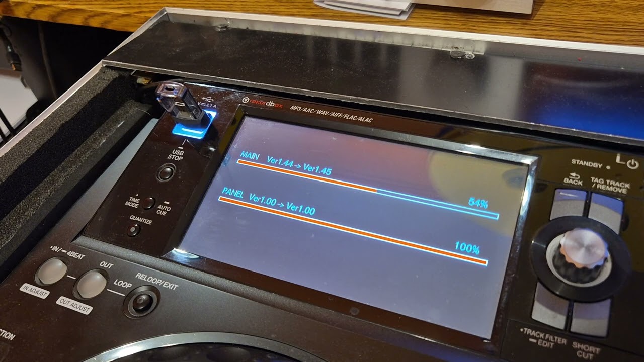 How to update firmware Pioneer XDJ 1000mk2
