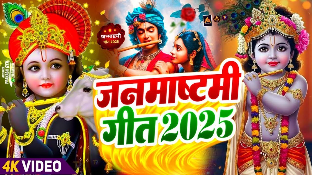 #Video | पारम्परिक जन्माष्टमी गीत 2025 | Krishna Janmashtami Song 2025 | Janmashtami Ke Gana 2025