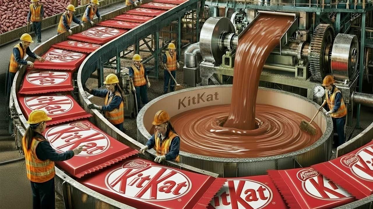 Inside the KitKat Factory — How Millions of KitKat Chocolates Are Made