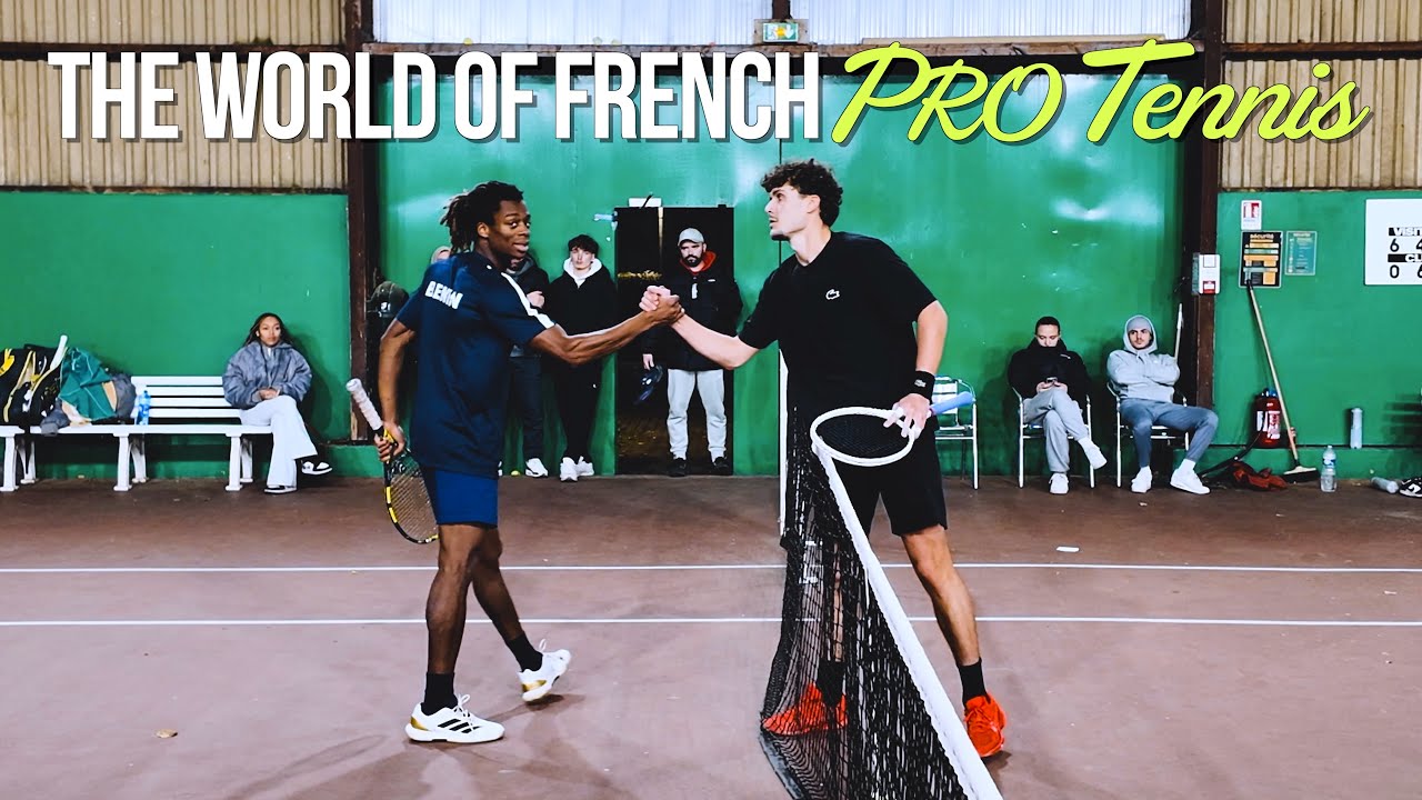 High-Level Tennis You Don’t See: Intense Pro Tennis in France 🇫🇷