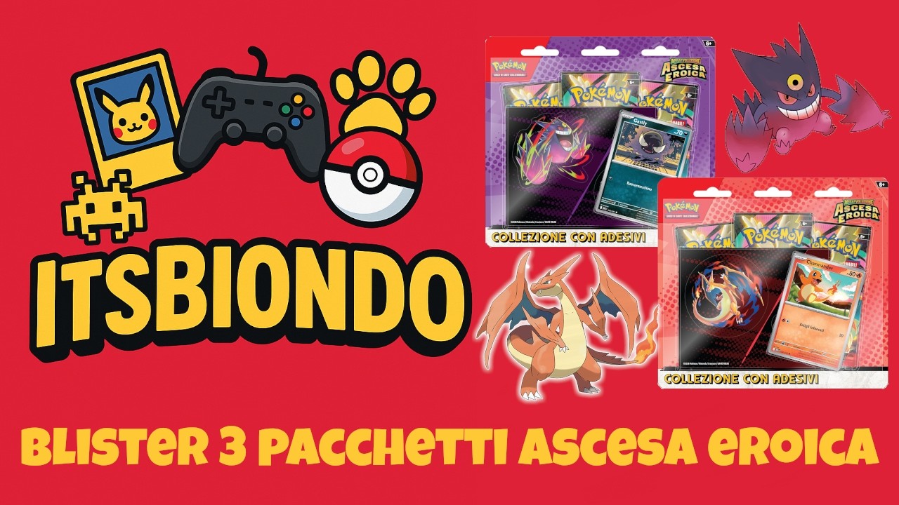 ASCESA EROICA - Apro due blister da 3 pacchetti di Ascesa Eroica! Finalmente apriamo il nuovo set!