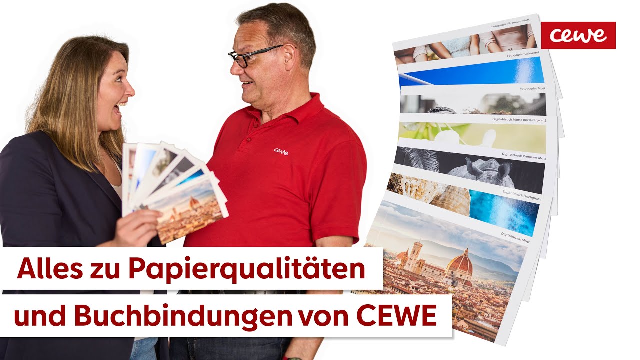 Alles zu Papierqualitäten und Buchbindungen