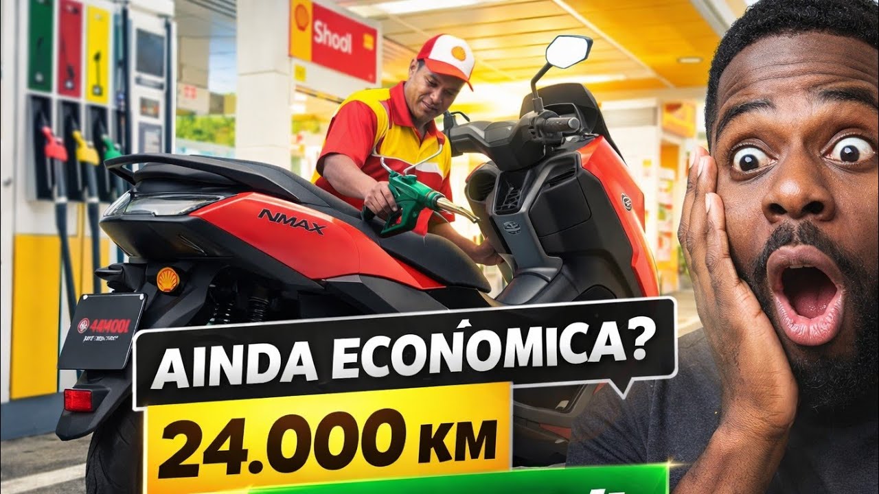 24 MIL KM depois… quanto a NMAX realmente faz por litro?
