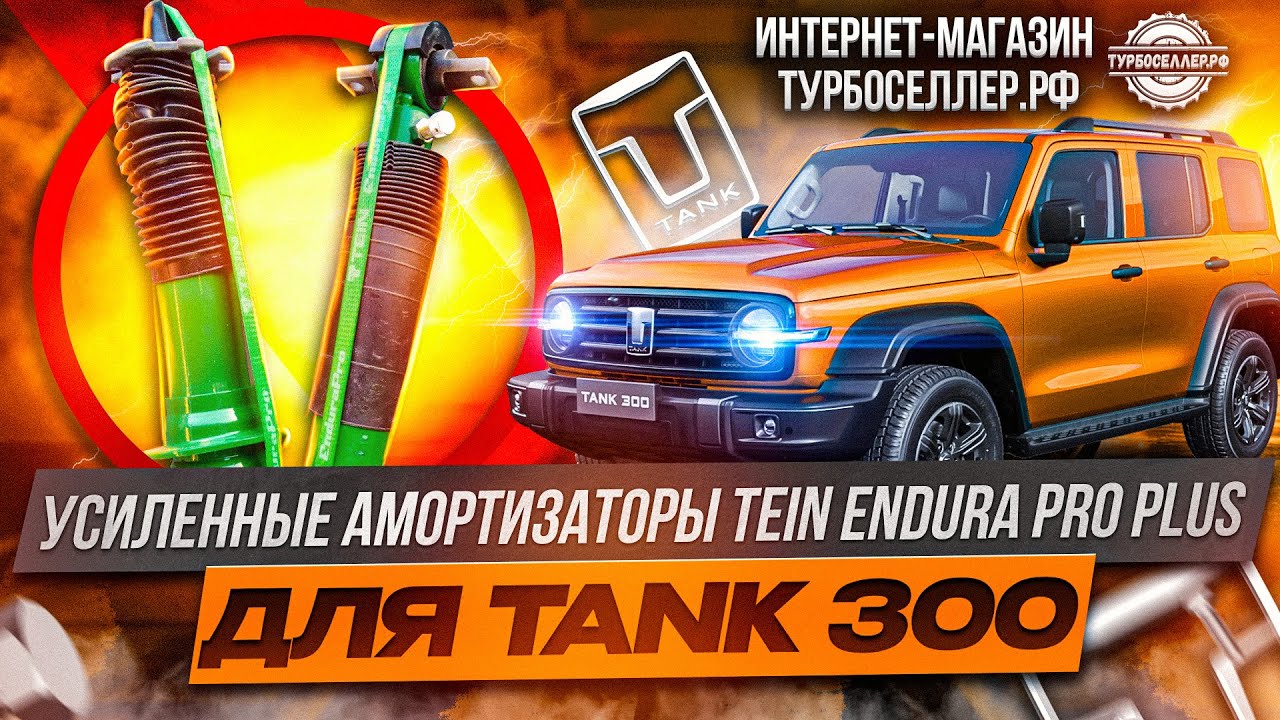 Усиленные амортизаторы TEIN ENDURA PRO PLUS для TANK 300.