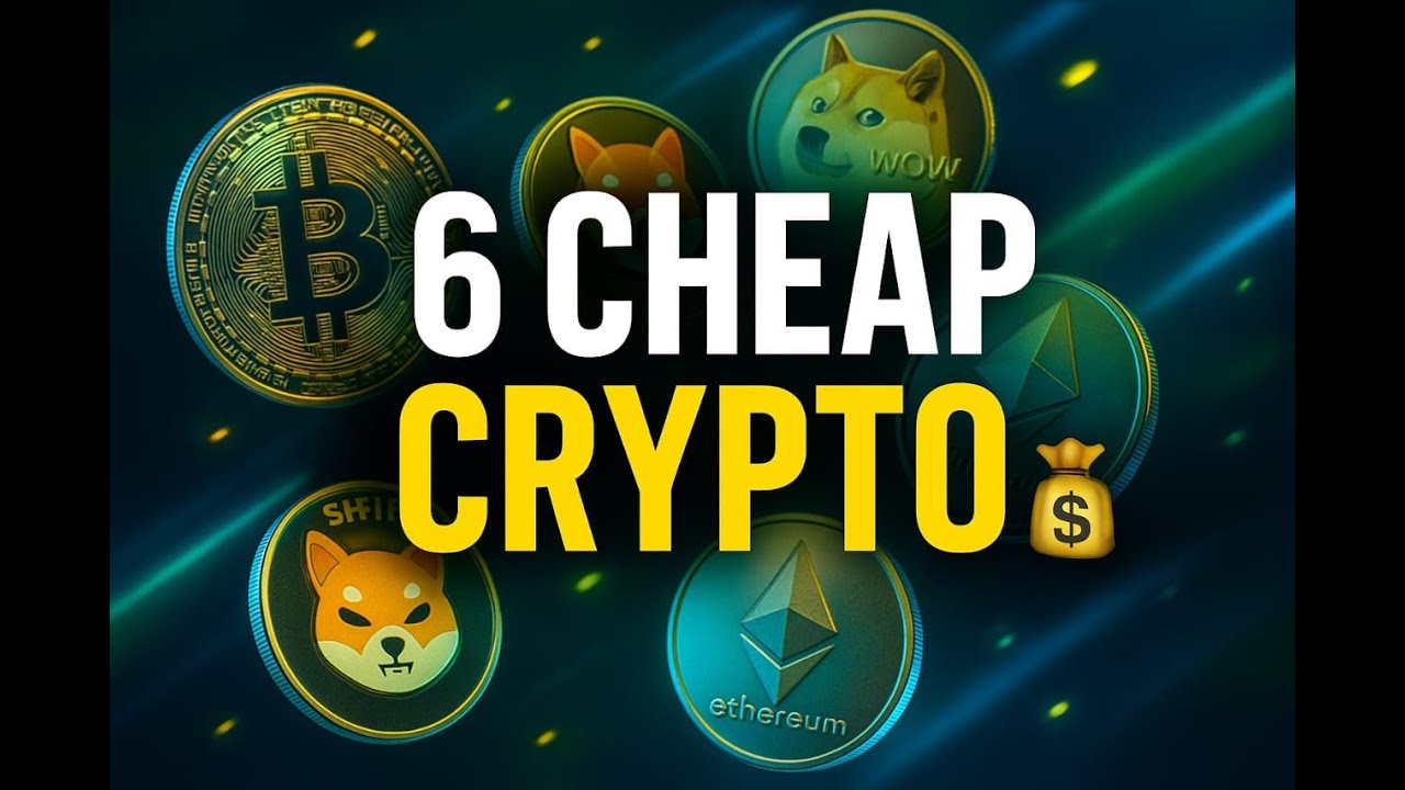 Cheap Crypto With High Potential in 2025 💰 | 6 Coins That Could Change Everything