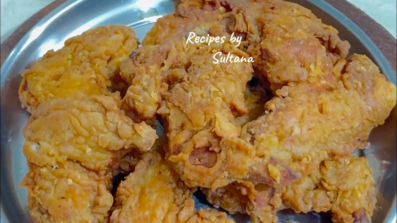 KFC Style মচমচে স্পাইসি চিকেন উইংস ঘরেই তৈরি করুন সহজ রেসিপিতে😋KFC Style Crispy Chicken Wings Recipe