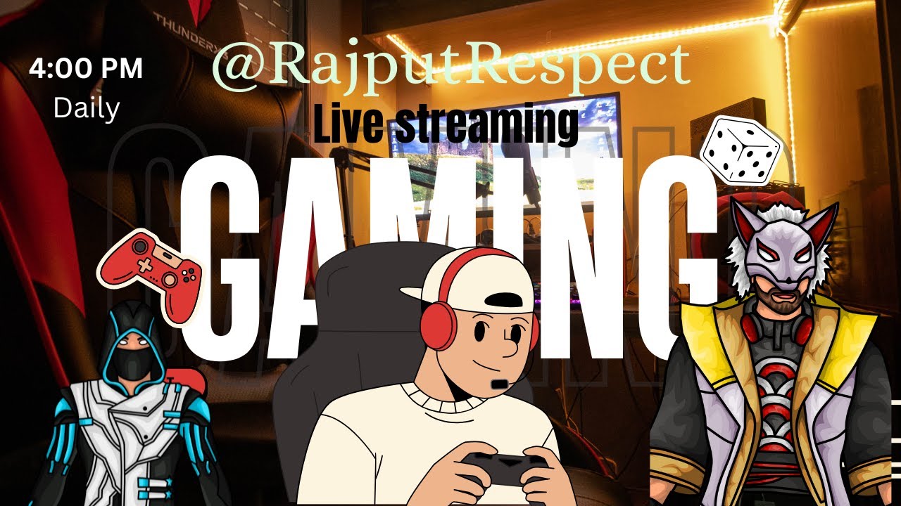 𝙇𝙄𝙑𝙀 𝙎𝙏𝙍𝙀𝘼𝙈 𝘿𝘼𝙔 ➎➐🤗|| Free fire || Subscribers🤫 || Rajput Respect ||shortfeed ||