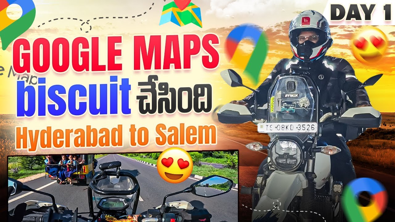 Hyderabad to Salem Bike Ride – 700+ KM of Epic Adventure Begins! |Day 1| Kerala Bike Trip