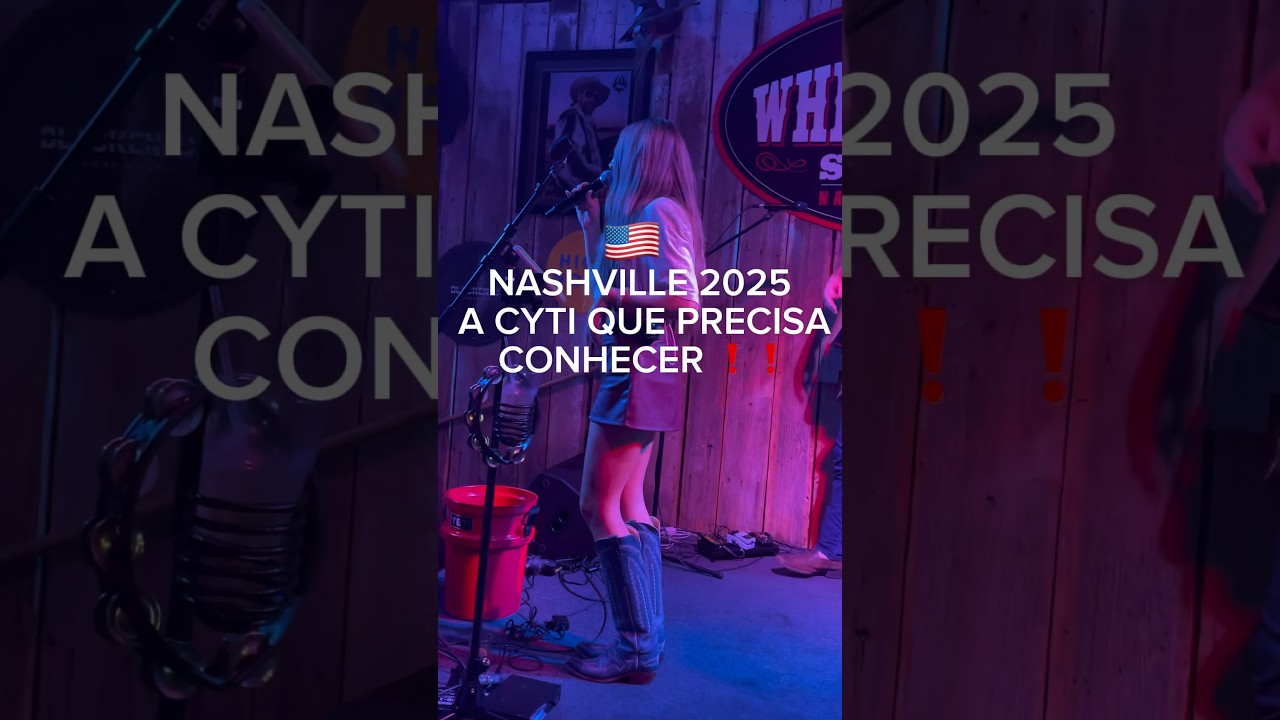 A cidade da m&uacute;sica n&oacute;s eua 🇺🇸, s&atilde;o praticamente 24H de Country Music e DIVERS&Atilde;O & CERVEJA BOA!