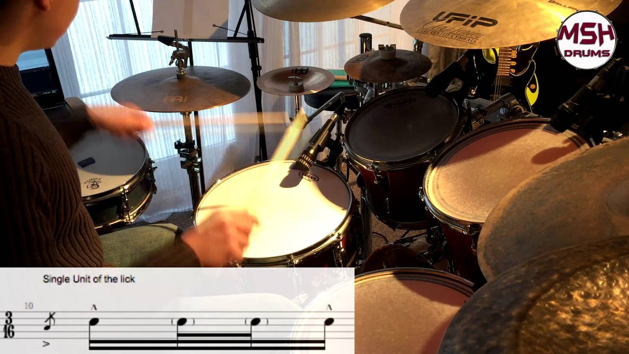 Try This Tasty Lick #7 -- Benny Greb (fill)
