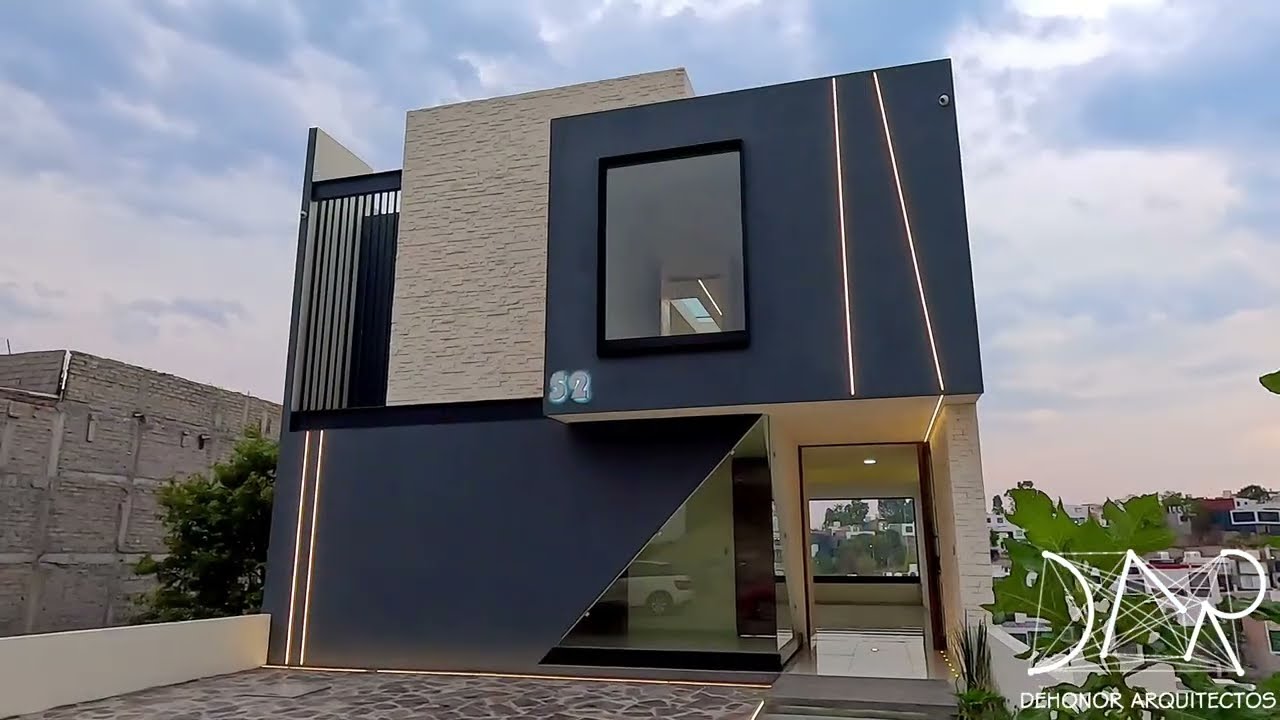 Nilo House terreno 8x20mts  con sótano y área social #arquitectura #construccion #diseño #morelia
