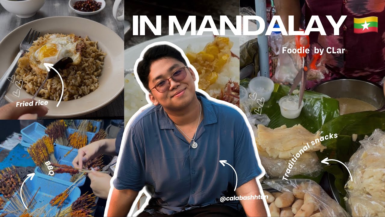 Mandalay Food Vlog | We are in Myanmar 🇲🇲