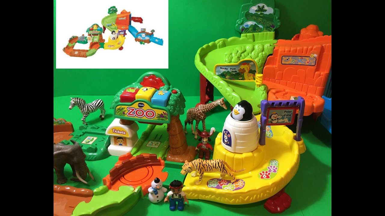 Unboxing VTech TOYS Go Go Smart Animals Zoo Explorers Set