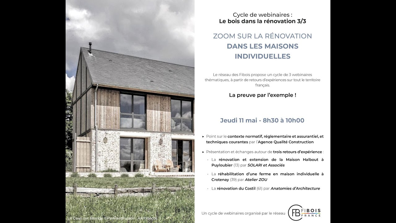 Le bois dans la rénovation : Zoom sur les Maisons Individuelles