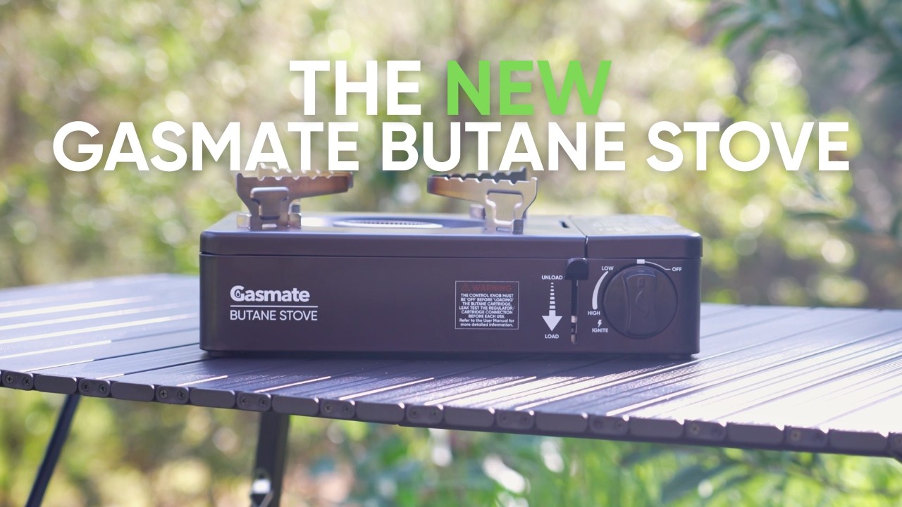 The NEW Gasmate Butane Stove | Compact, Powerful & Built for Adventure