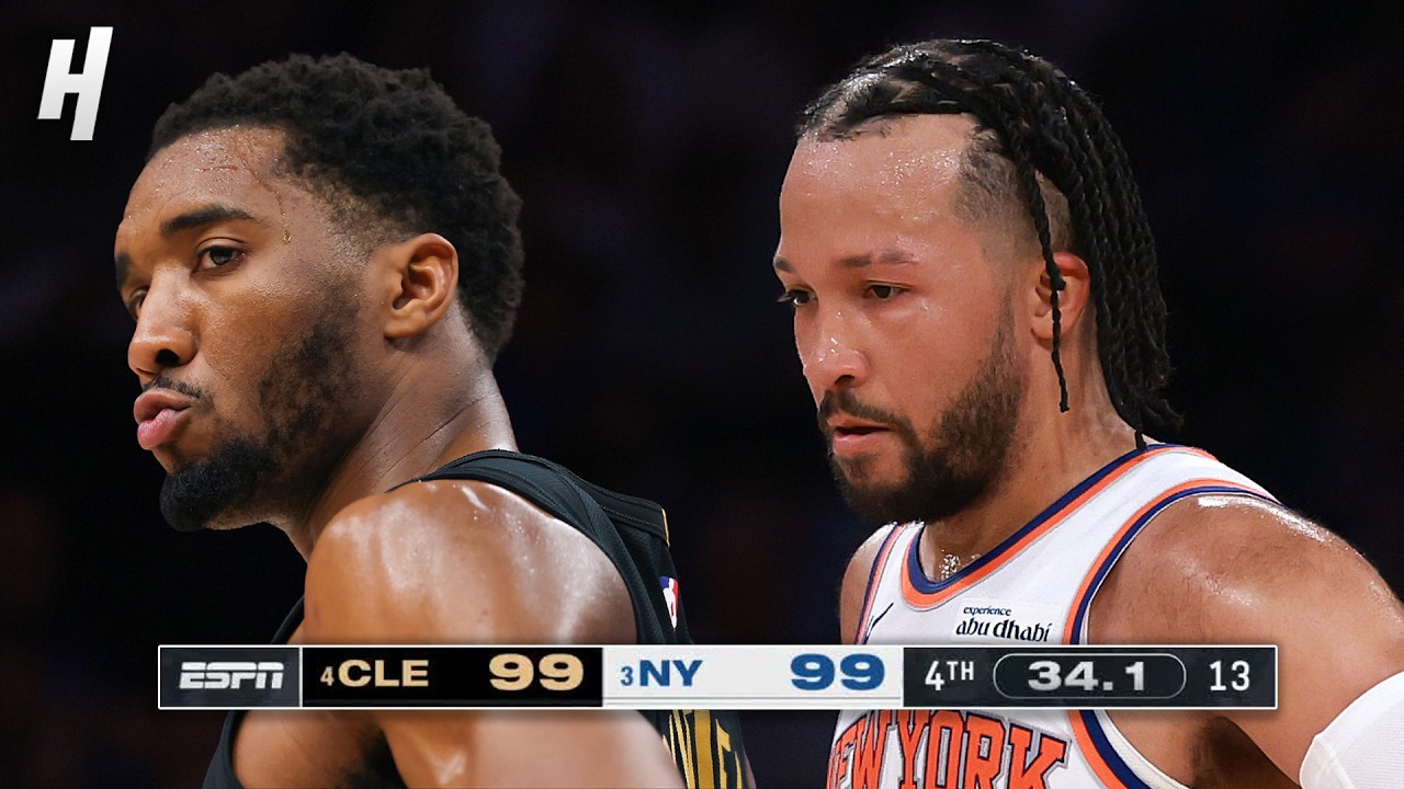 Cavs против Knicks, ИГРА 1 😱 СУМАСШЕДШАЯ КОНЦОВКА и ОВЕРТАЙМ 🔥 Плей-офф НБА 2026