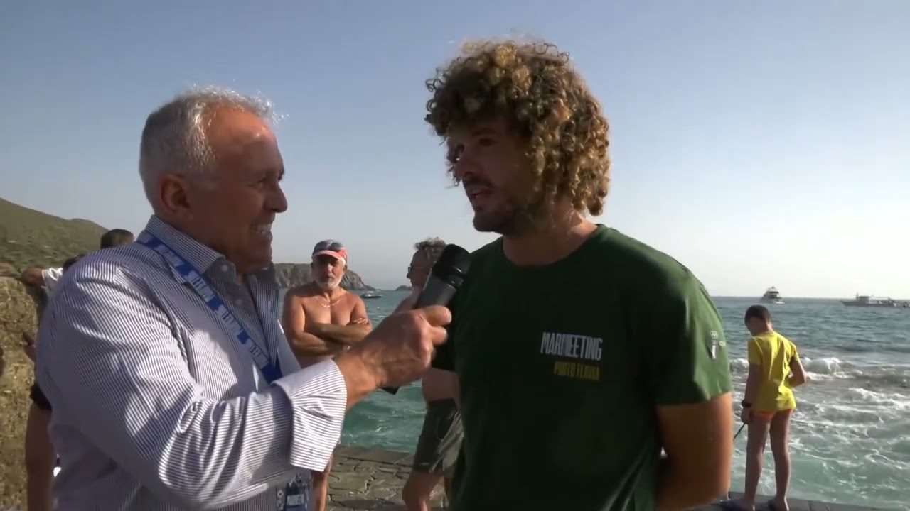 Porto Flavia (Iglesias) 33^ Edizione del Marmeeting competizione di tuffi da grandi altezze 09 07 24