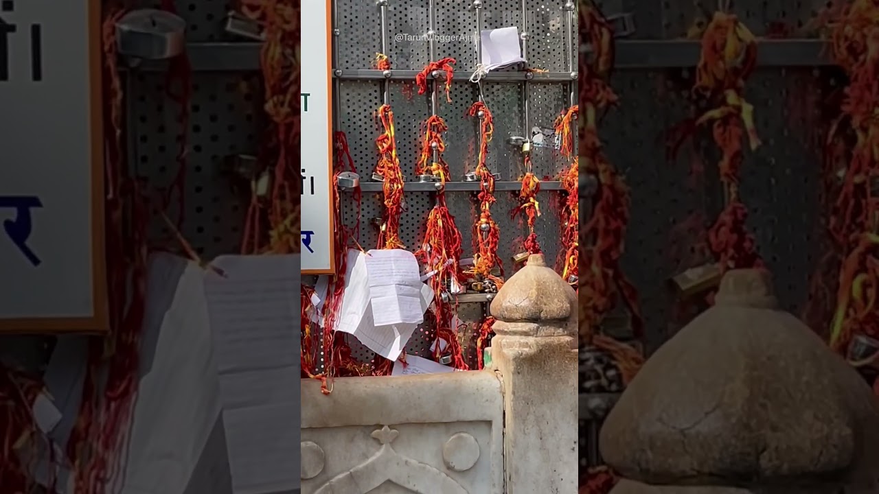 Mannat ke tale or mannat ke dhage Ajmer sharif dargah #shorts #short #islamic #islam  #allah