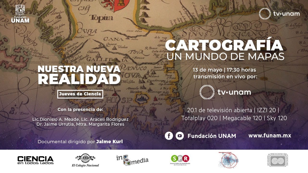Cartograf&iacute;a, un mundo de mapas