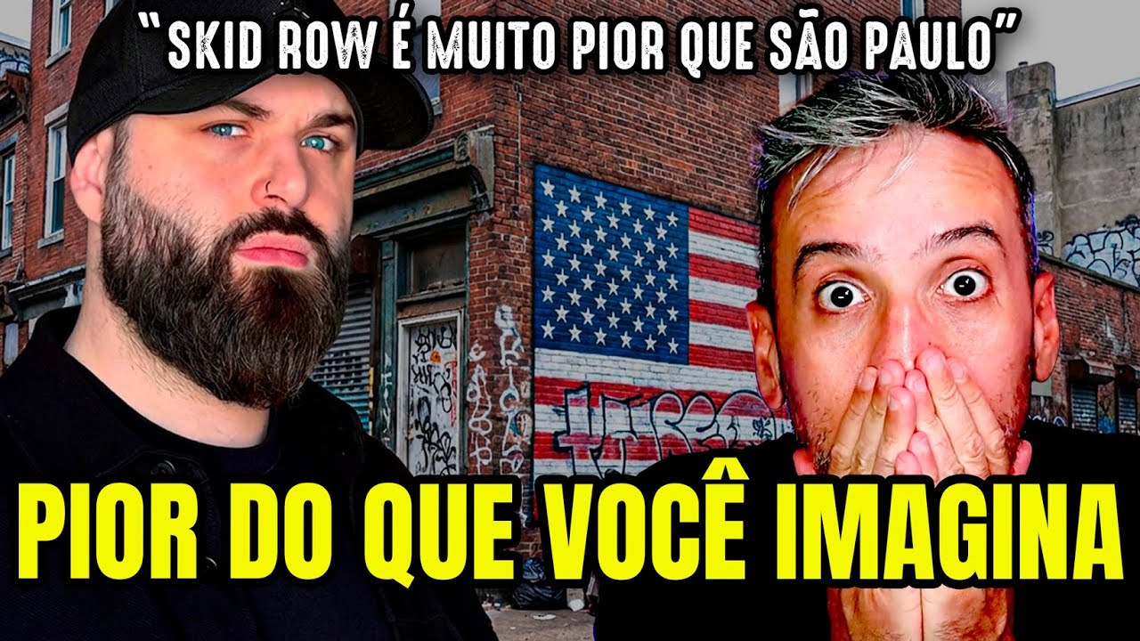 A POBREZA NOS ESTADOS UNIDOS - Mas lá tem isso?