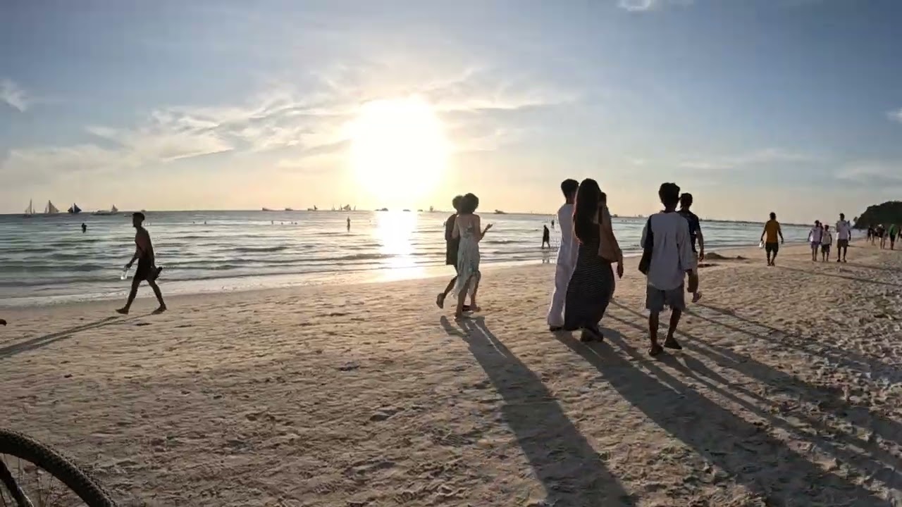Boracay西海岸夕日①