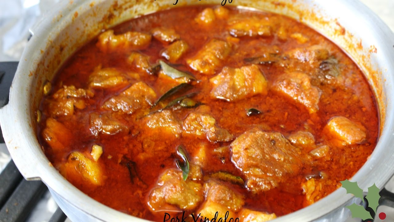 Quick and easy Pork vindaloo - Kochi style l Pressure cooker recipe