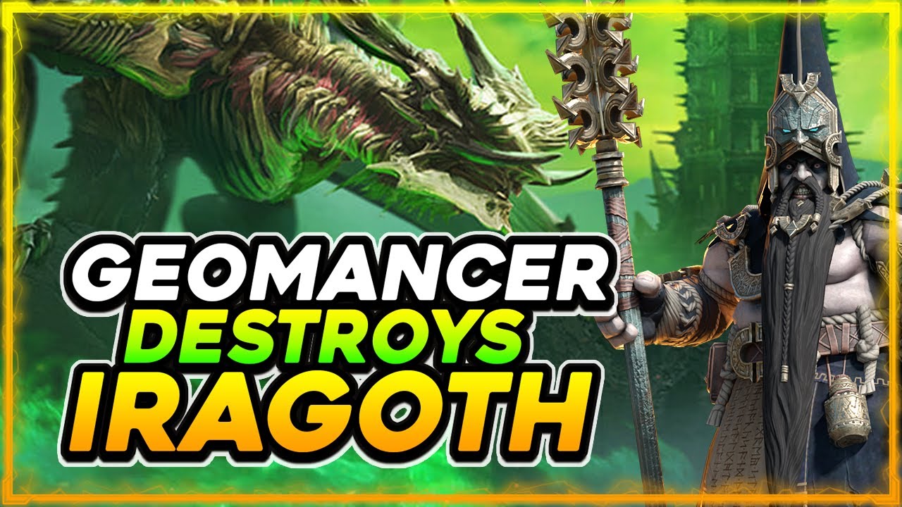 GEOMANCER IS AMAZING VS IRAGOTH! | ACCOUNT TAKEOVER | RAID SHADOW LEGENDS