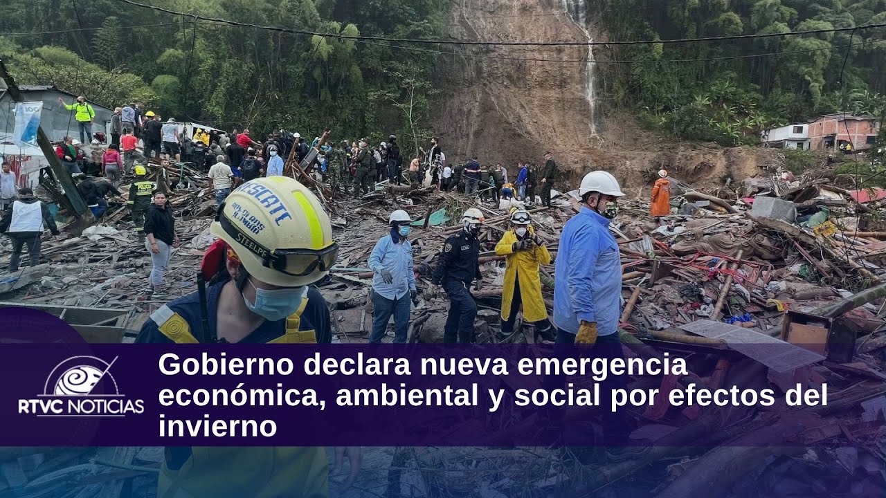 Gobierno declara nueva emergencia económica, ambiental y social por efectos del invierno