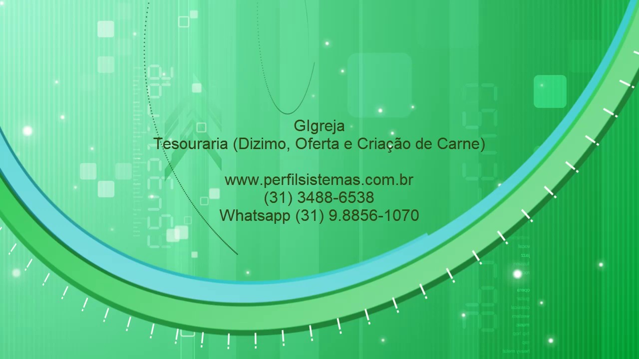Lançamento de dizimo e ofertas e outras movimentação - Módulo de tesouraria (Programa para igreja)