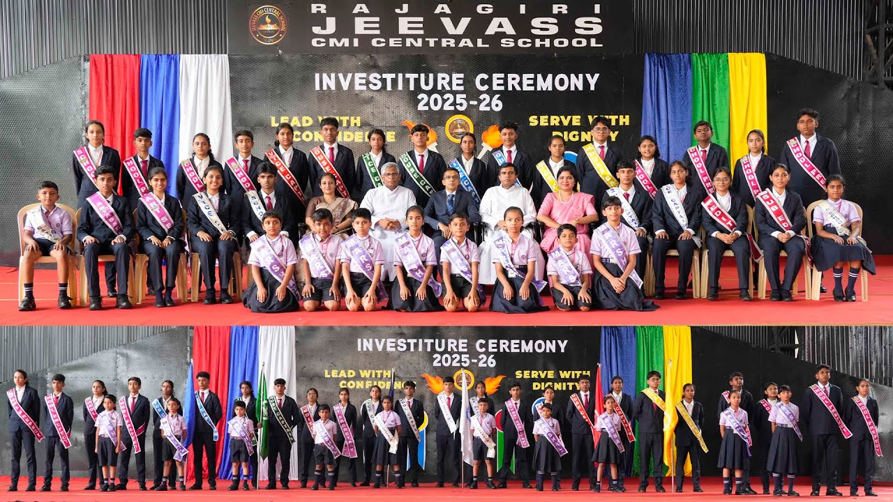 INVESTITURE CEREMONY 2025  #jeevasscmicentralschool
