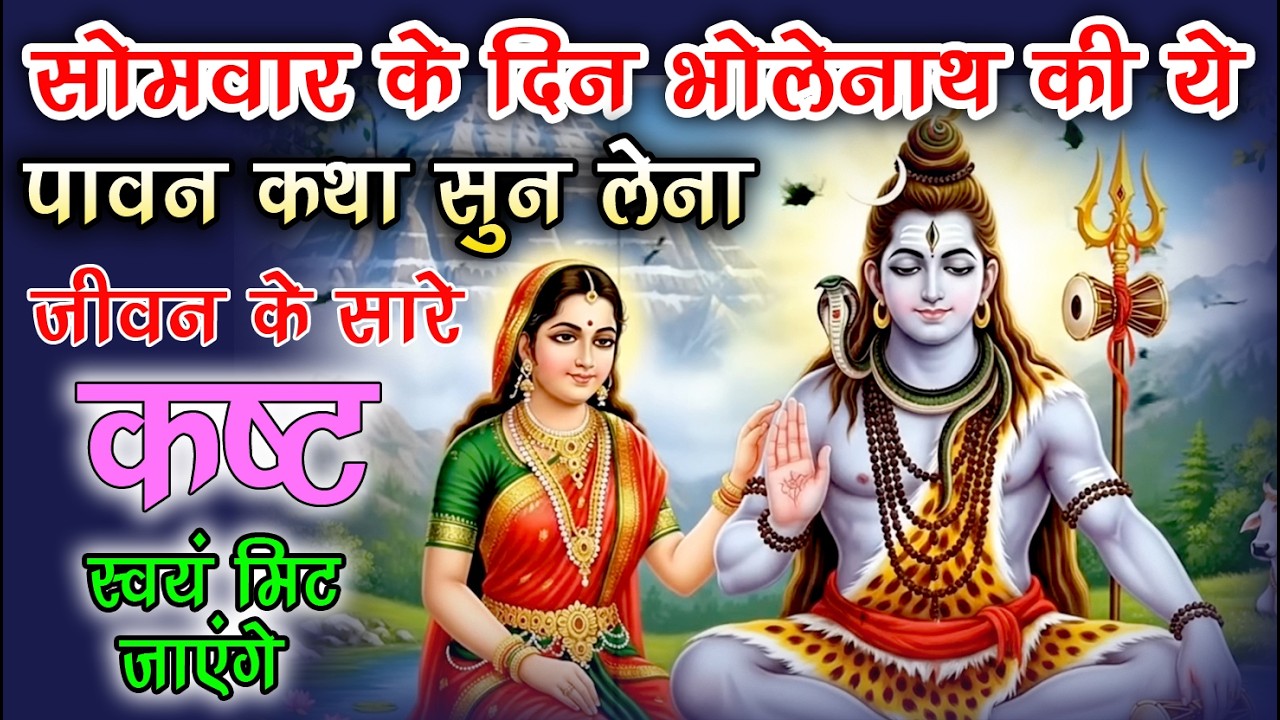 सोमवार व्रत कथा सुख, शांति और समृद्धि का रहस्य || Somvar Vrat Katha | Bhado maas 2026