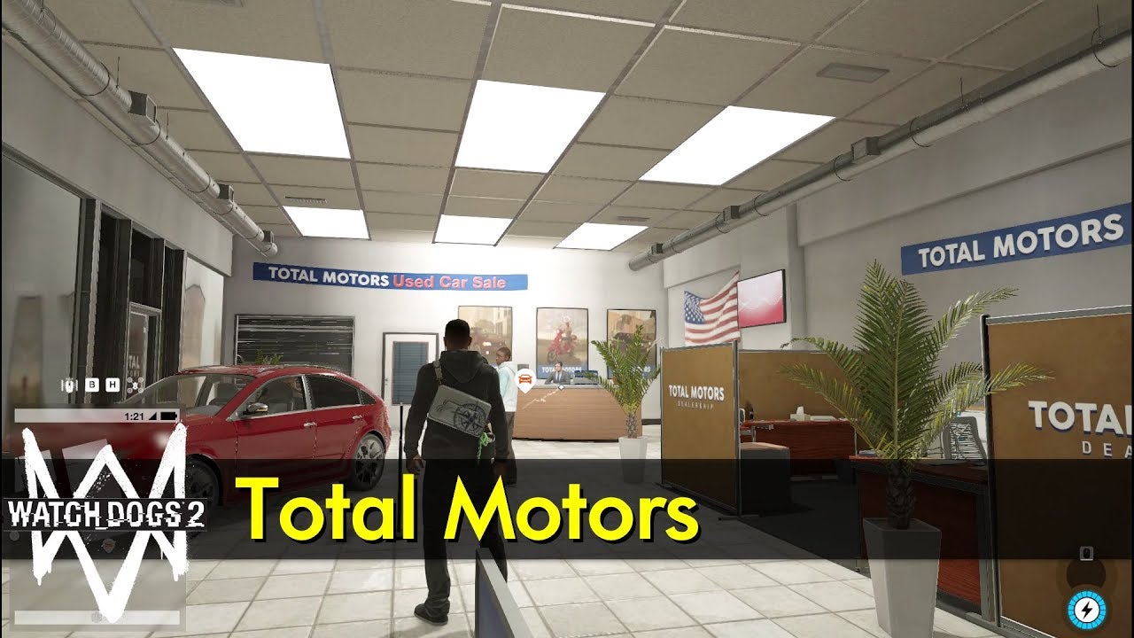 Total Motors | Watch Dogs 2 - The Game Tourist