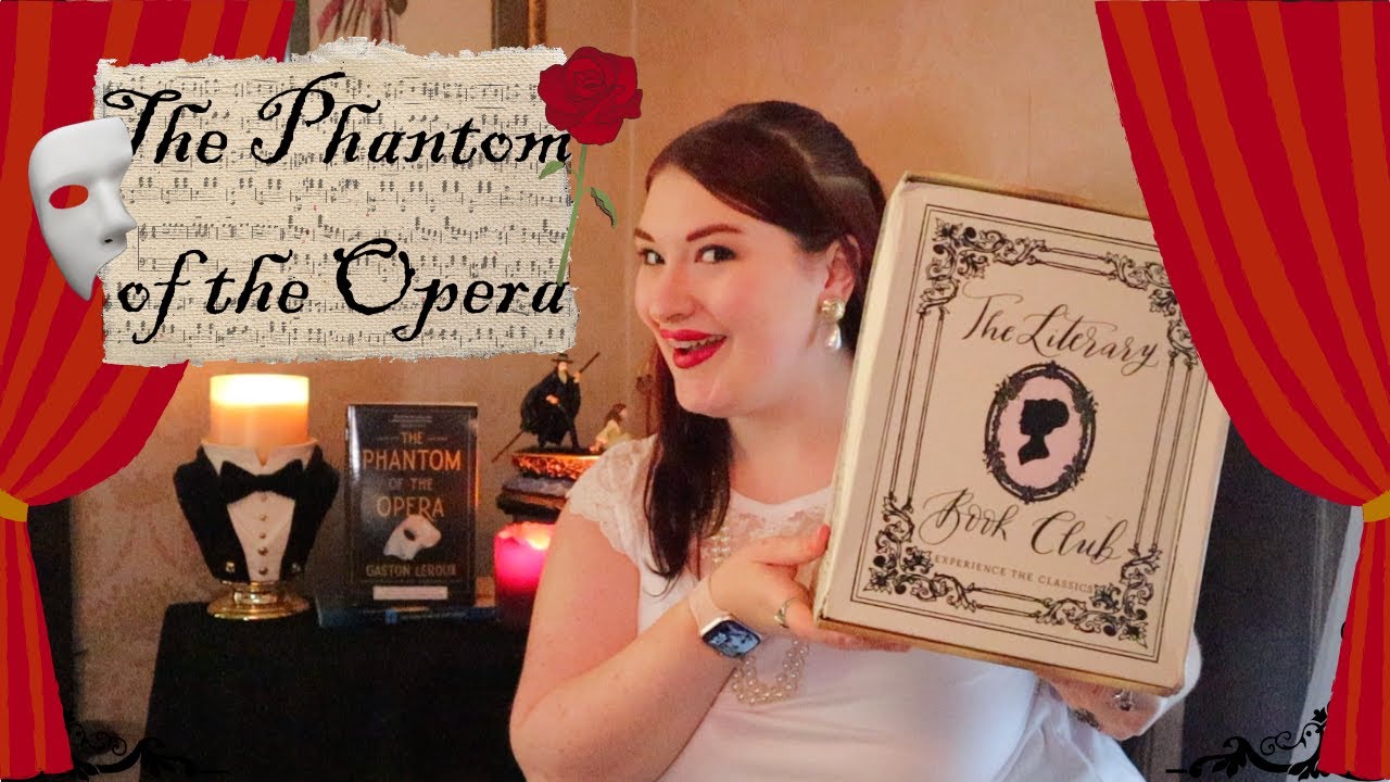 THE LITERARY BOOK CLUB UNBOXING | Phantom of the Opera Themed Box | Fall 2024