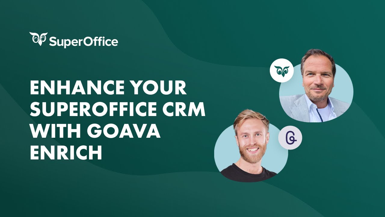 Enhance your SuperOffice CRM with Goava Enrich