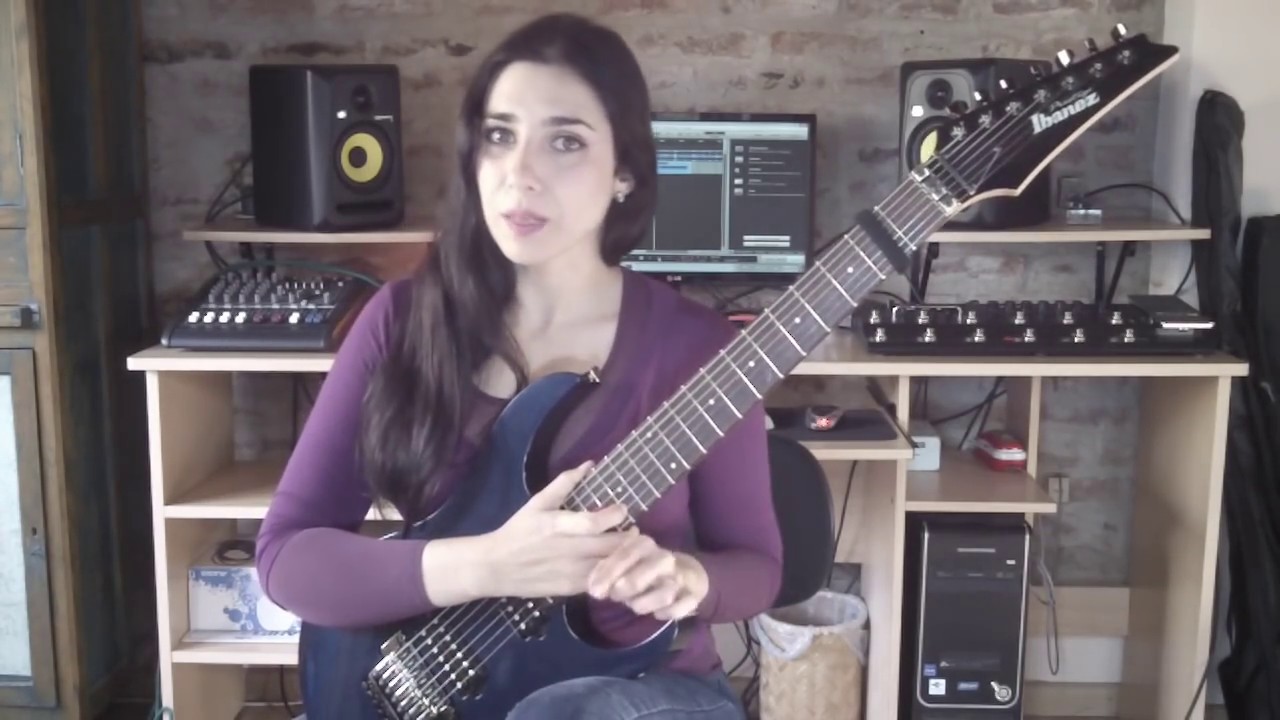 Arpegios m7 con tapping (Michael Romeo Style)