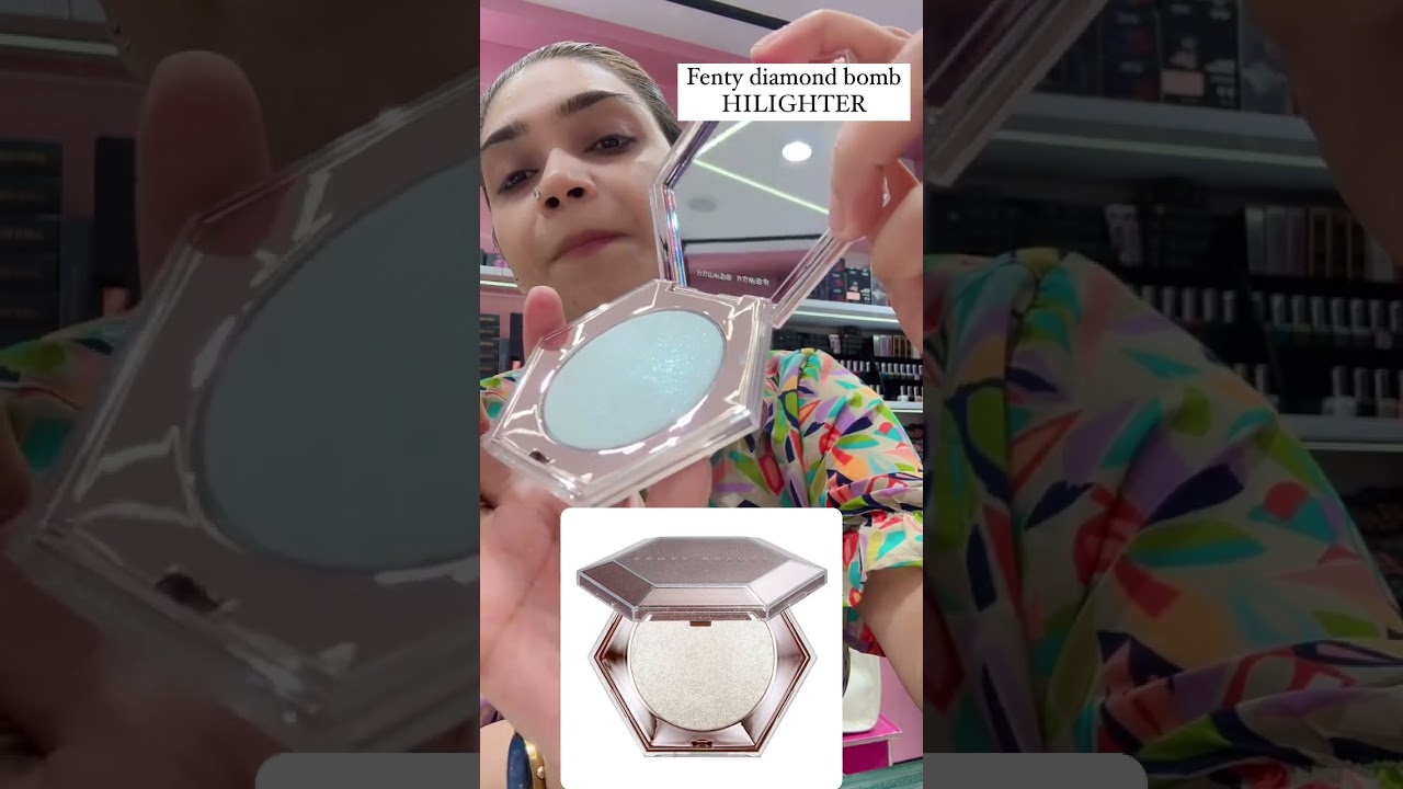 FENTY BEAUTY Diamond Bomb All Over Diamond Veil #fentybeauty #highlighter