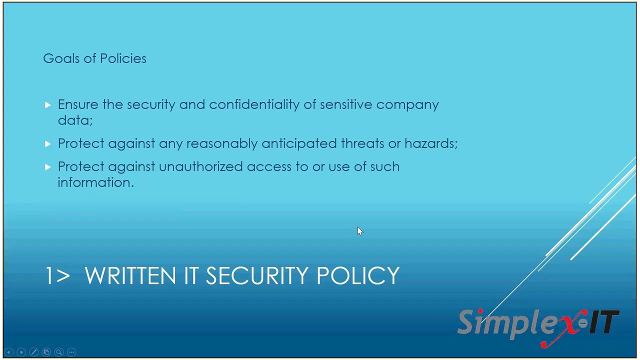 IT Policies and Procedures