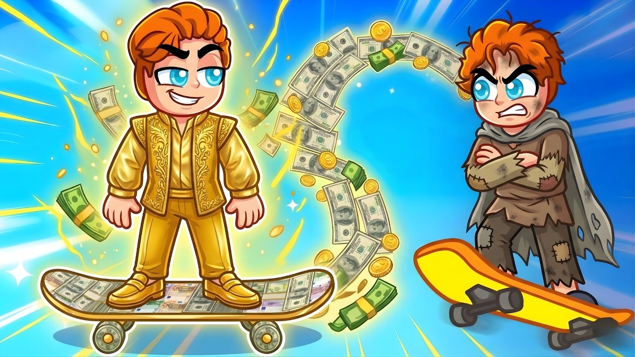 Jag Spenderade 936,413kr För Att Pranka Bebis Perik I Roblox Scateboard Obby